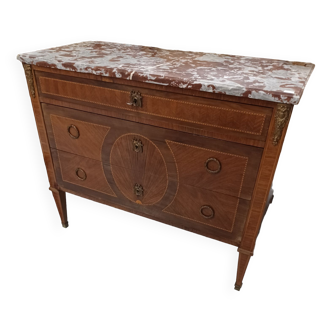 Inlaid chest of drawers