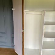 Wardrobe 1980 wood french work closet storage bedroom