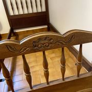 Wooden children's bed 90x190