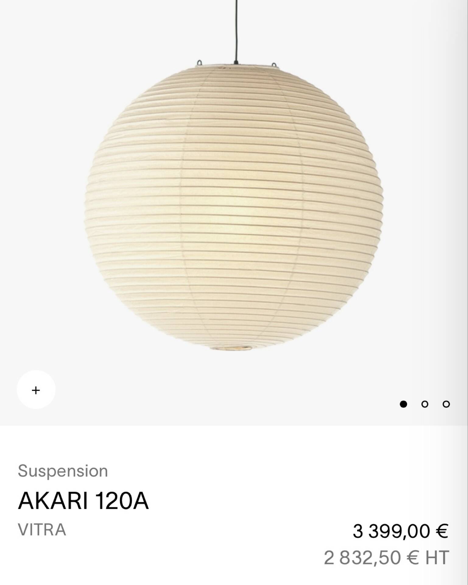 Suspension Akari 120A