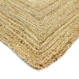 Corridor carpet in jute 45x120 cm