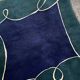 Large hand-tufted wool rug by Tisca Switzerland from the 1990s.