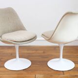 2 Chaises – Tulipe - Eero SAARINEN – Knoll - Pivotante
