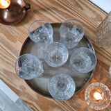 Art Deco whisky glasses