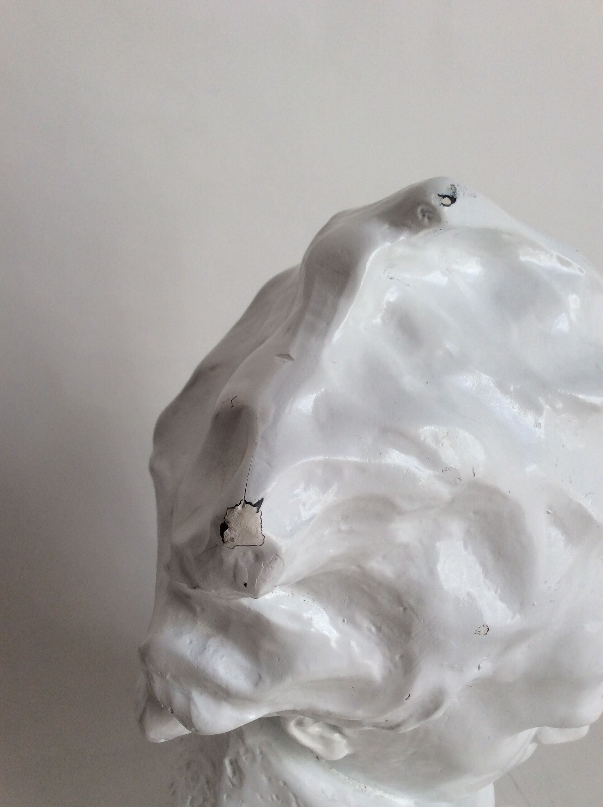 Beethoven bust in plaster