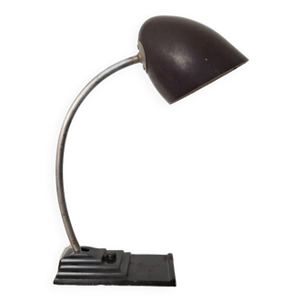 Lampe industrielle vintage à poser ERPE des années 1930, art déco