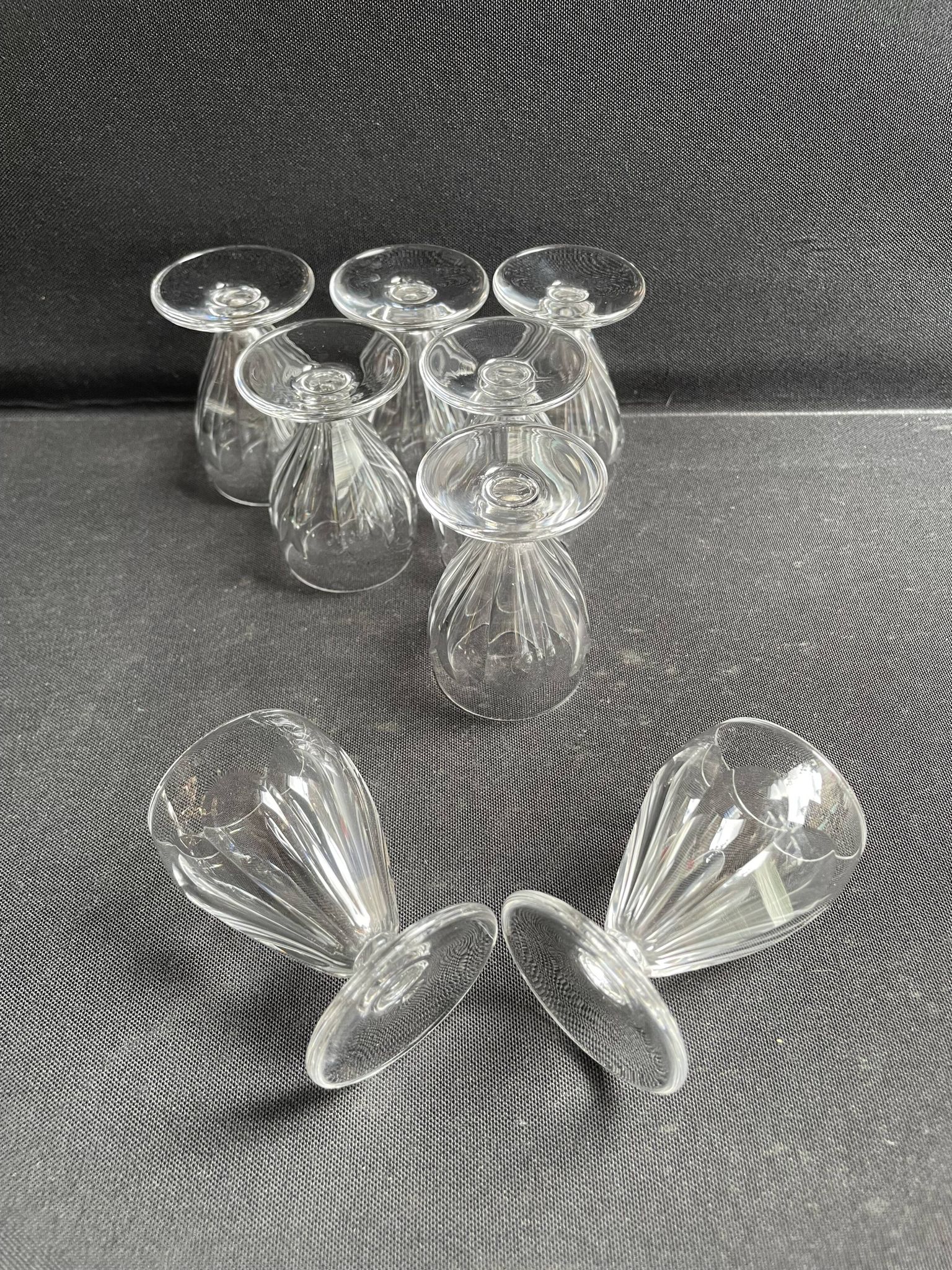8 verres à liqueur Saint Louis Béarn