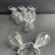 8 verres à liqueur Saint Louis Béarn