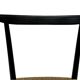 Vintage Italian rush seated chair, 1950s design minimalist