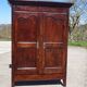 Armoire Louis Philippe en noyer massif