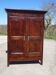 Armoire Louis Philippe en noyer massif