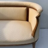 Antique Swedish sofa 3 seater late 1800s