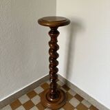 Twisted wooden column from the 60s