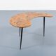 Table d'appoint italienne sculpturale unique du milieu du siècle, 1950