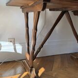 Old oak bistro table