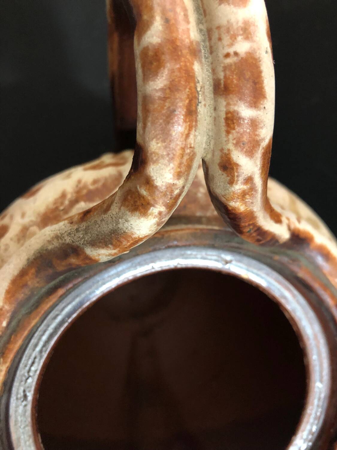 Stoneware teapot by Marcellus Aubry