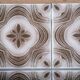 Oak Hall Piece with Tiles by Henning Kjærnulf, Denmark, 1960s