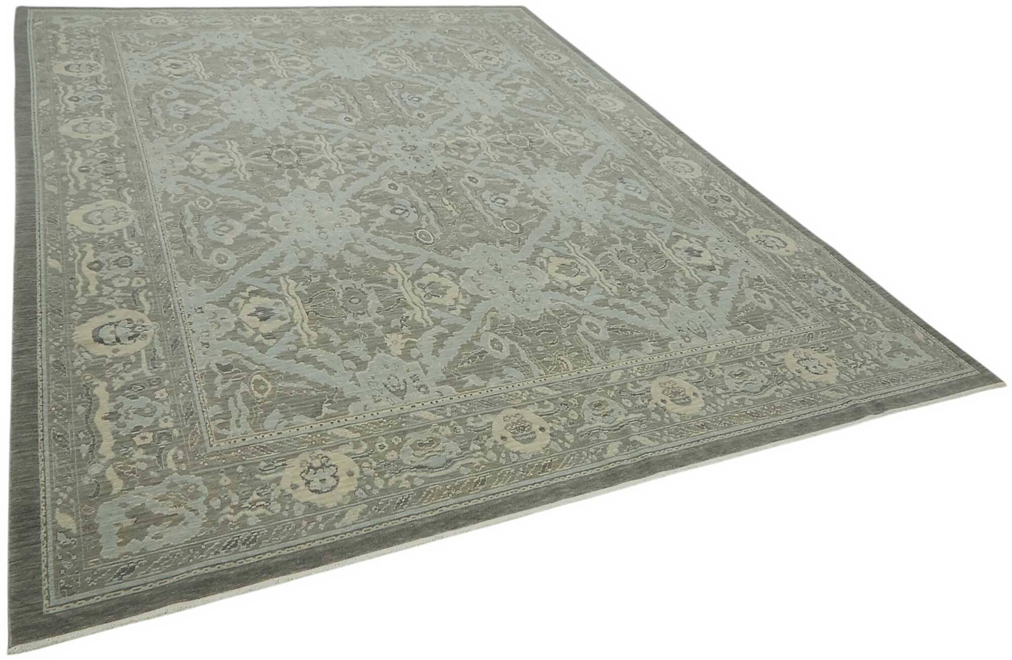 Turkish Handcrafted Loom Oushak Rug 272 cm x 355 cm