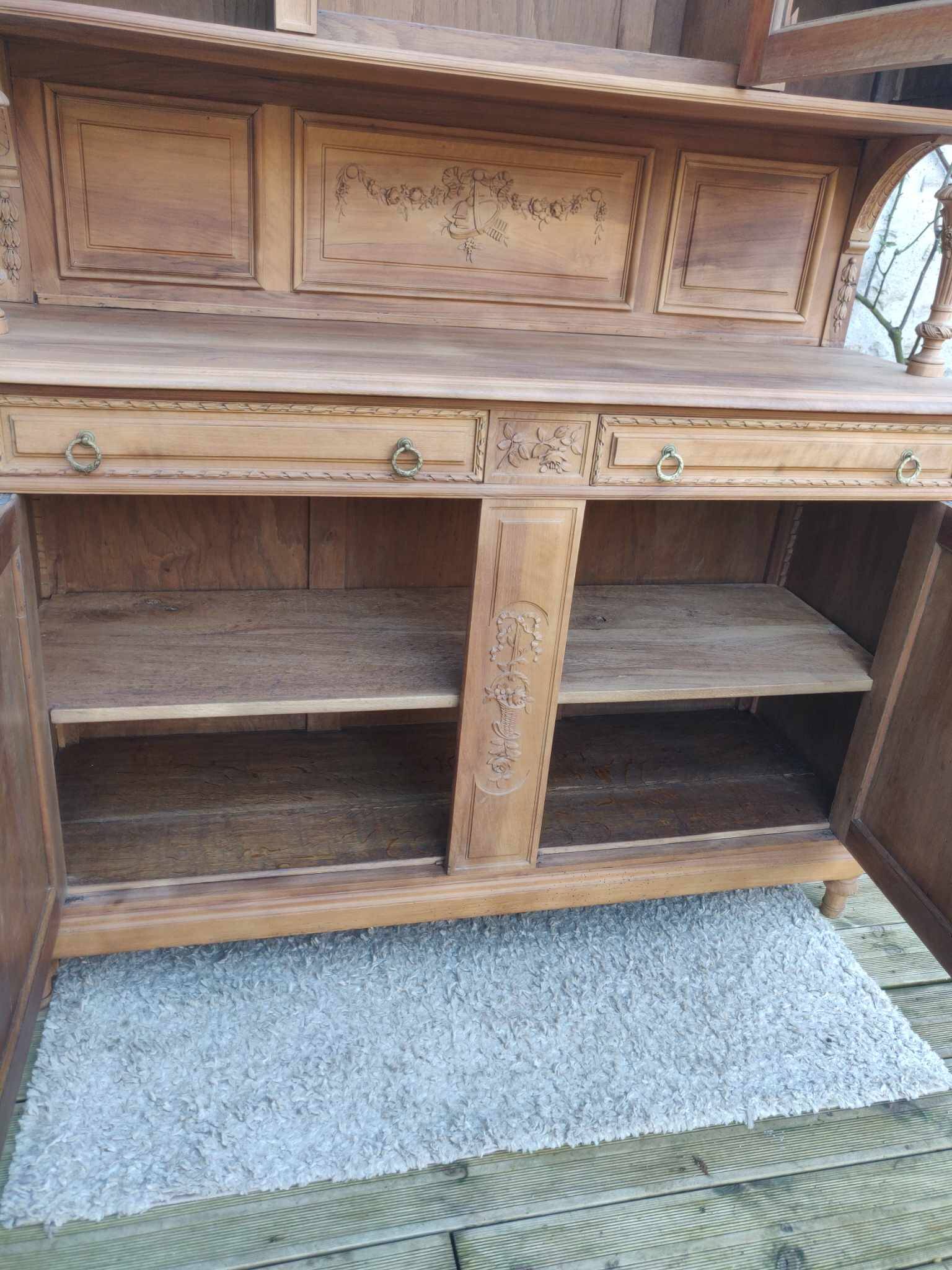 Two carved body dresser