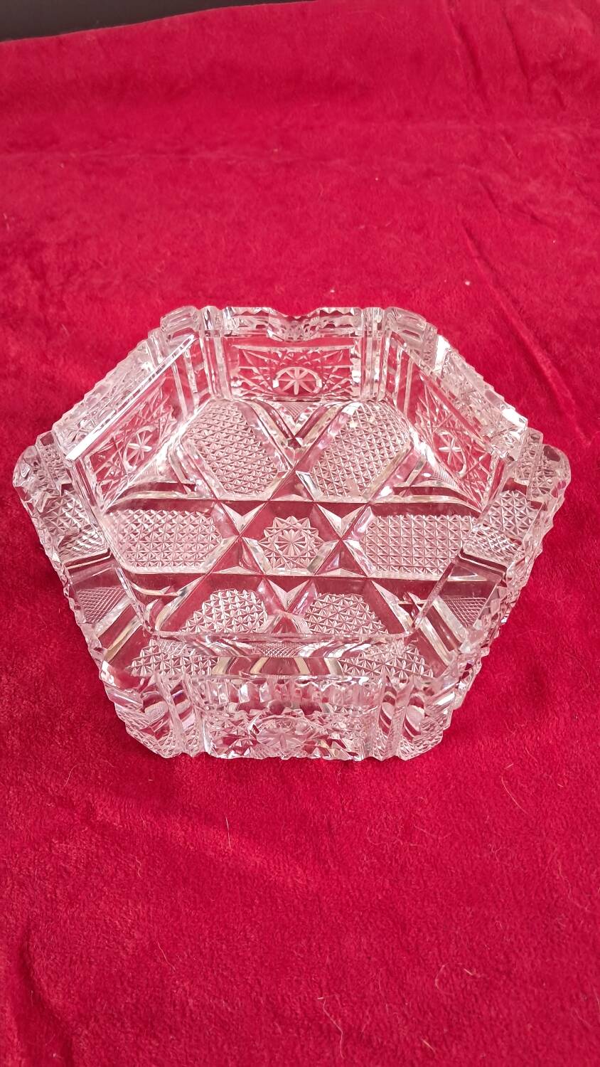 Crystal ashtray