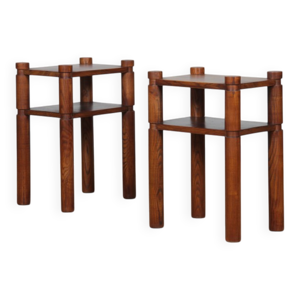 Paire tables chevet/bouts