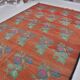Flower Vintage Anatolian Rug sku1253