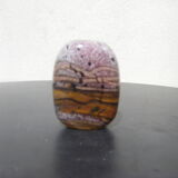 Miniature vase In multicolored glass