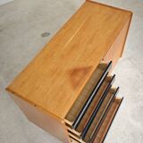 U 458 pink and grey sideboard by Jiri Jiroutek for Interier Praha 1960