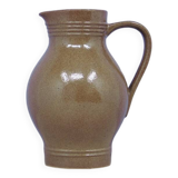 vintage brown ceramic jug