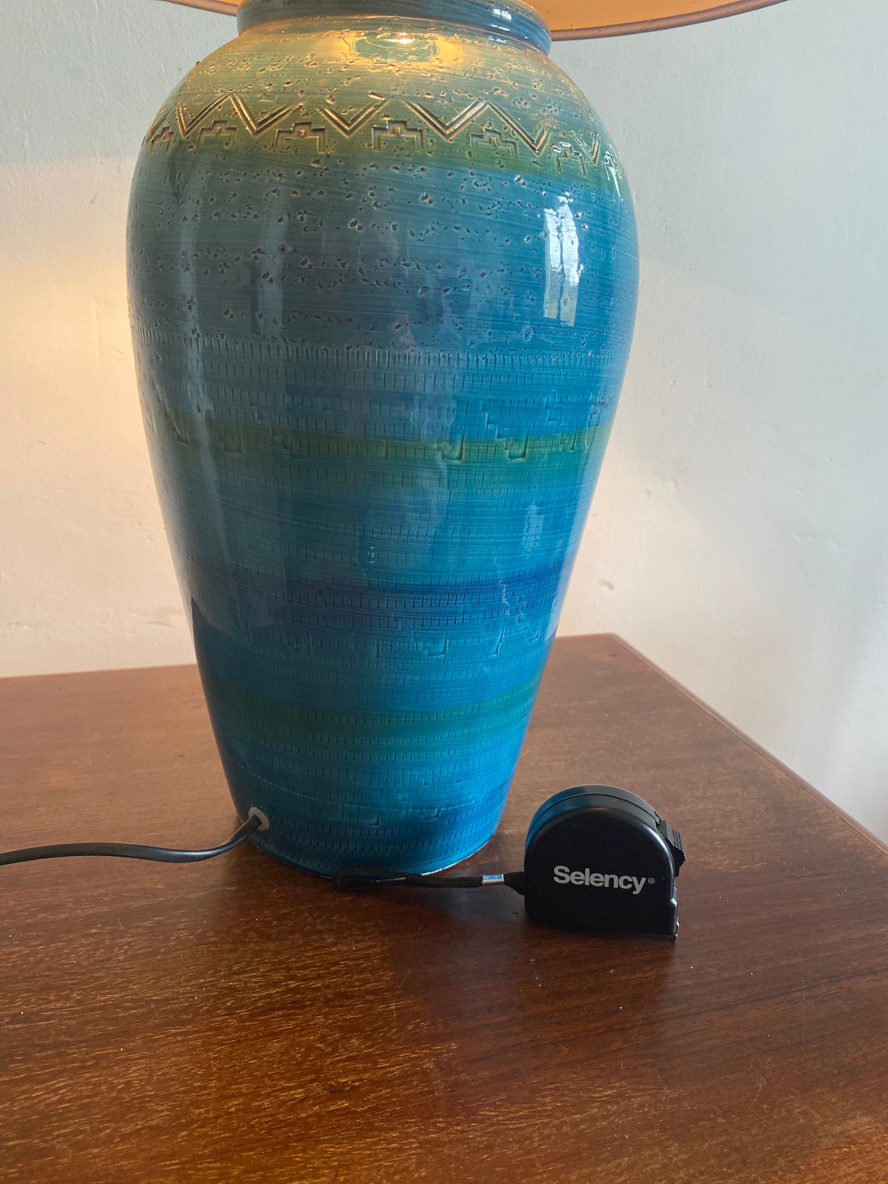 Italian ceramic lamp