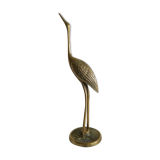 Heron vintage brass