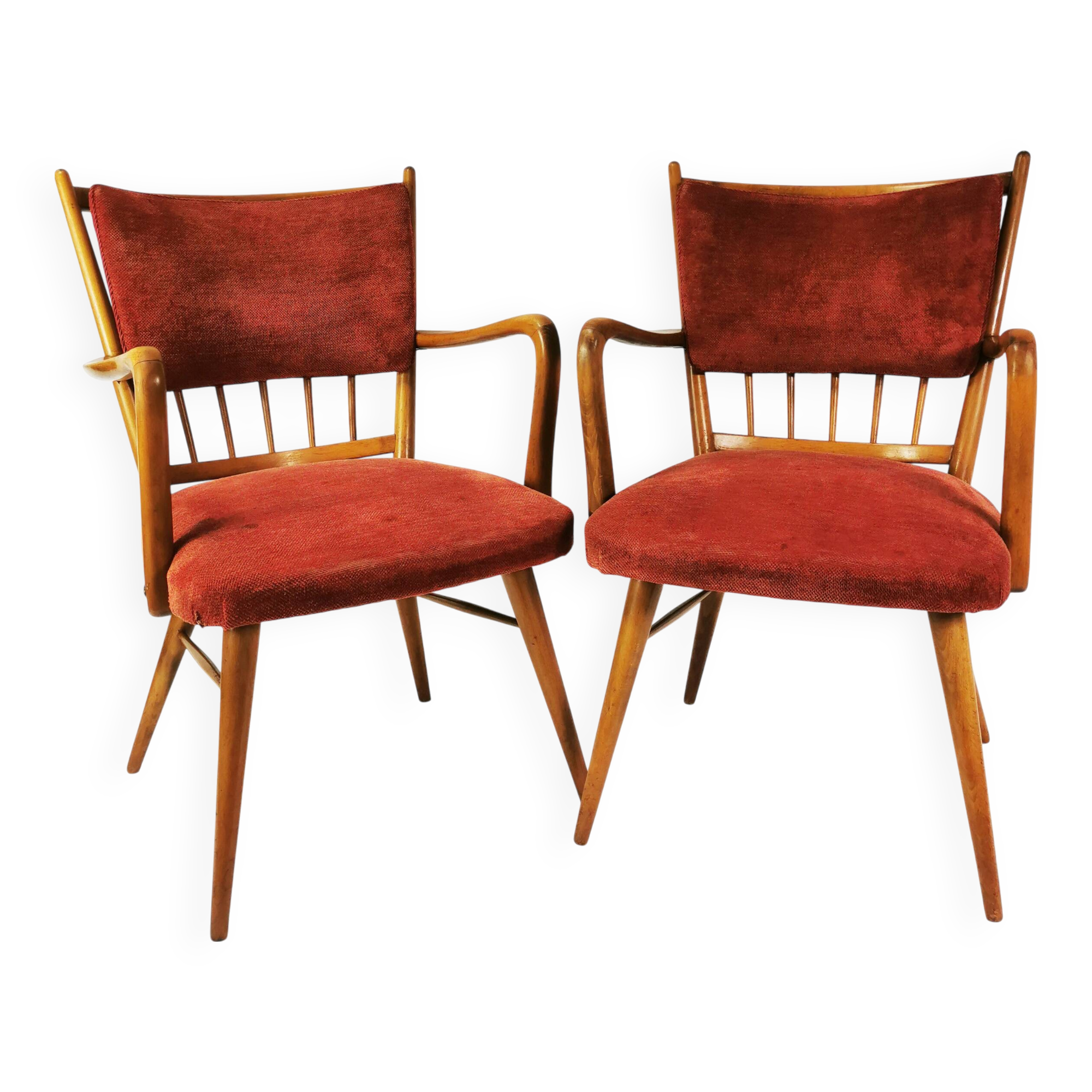 Mid Century Chairs, Casala, Germany 1950s