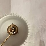 Opaline suspension, braided fabric cable