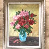 Tableau ancien les fleurs