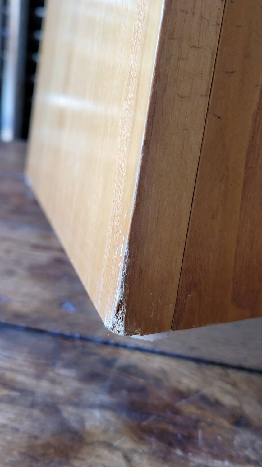 Vintage round coffee table design Maison Regain style 1970s