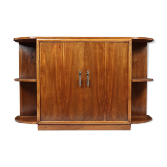 Buffet art déco français en noyer vers 1930