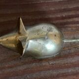 Vintage brass mouse