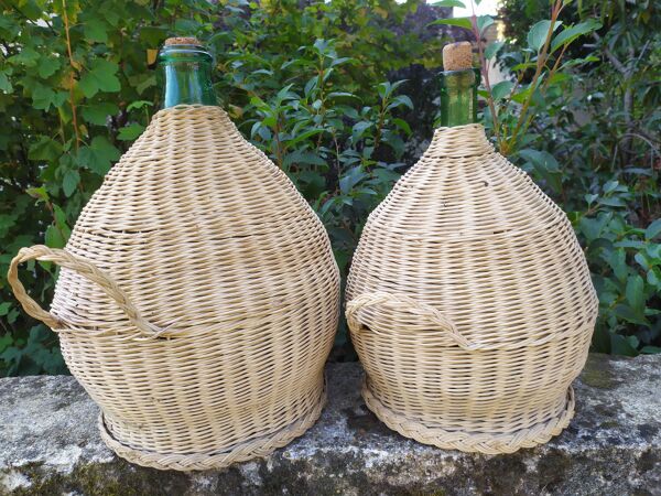 Dame Jeanne rotin 15 litres