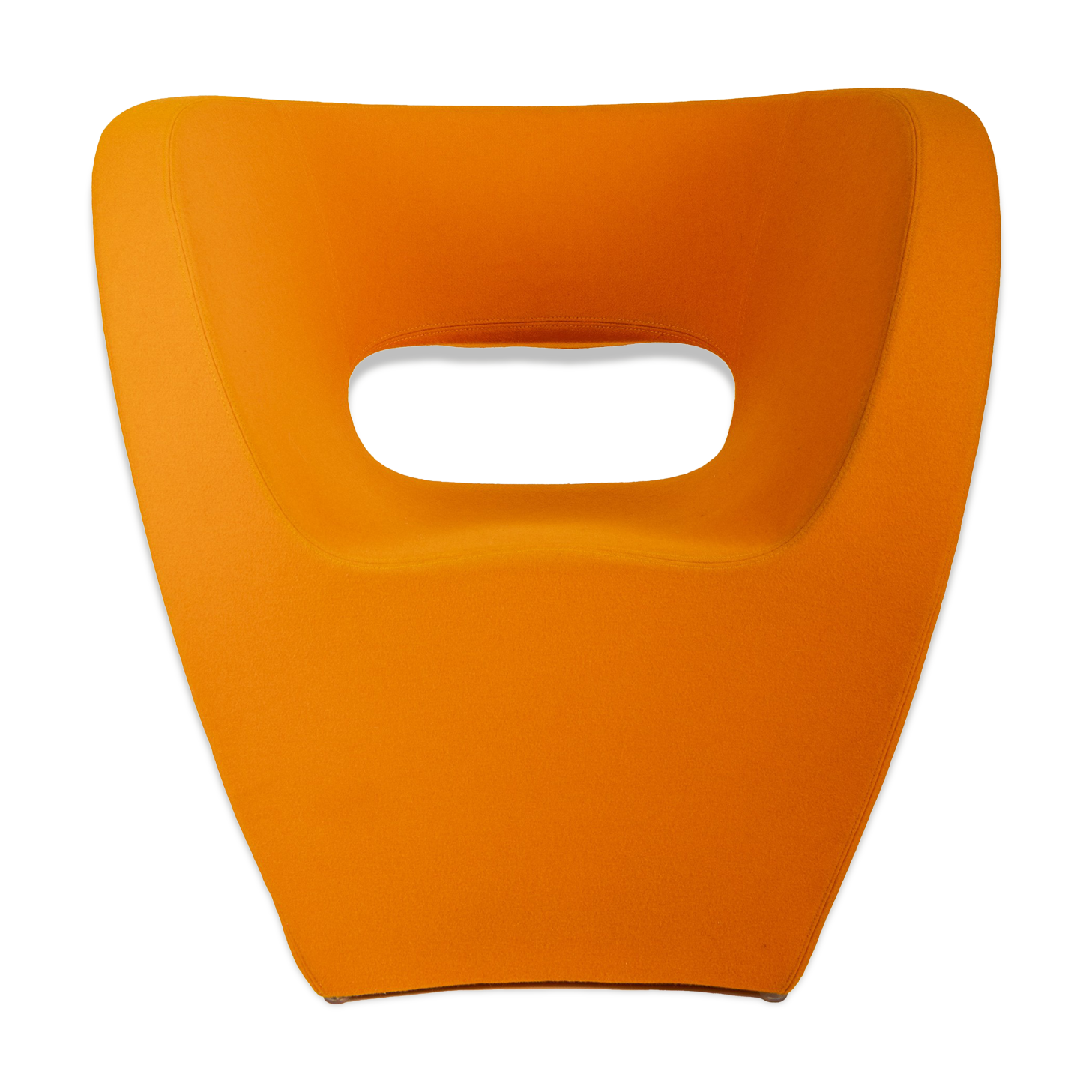 Orange Little Albert Armchair by Ron Arad for Moroso