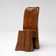 Hand-carved Chair in Solid Hardwood
