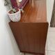 Commode vintage 4 tiroirs pieds compas simmob (années 1960/1970)