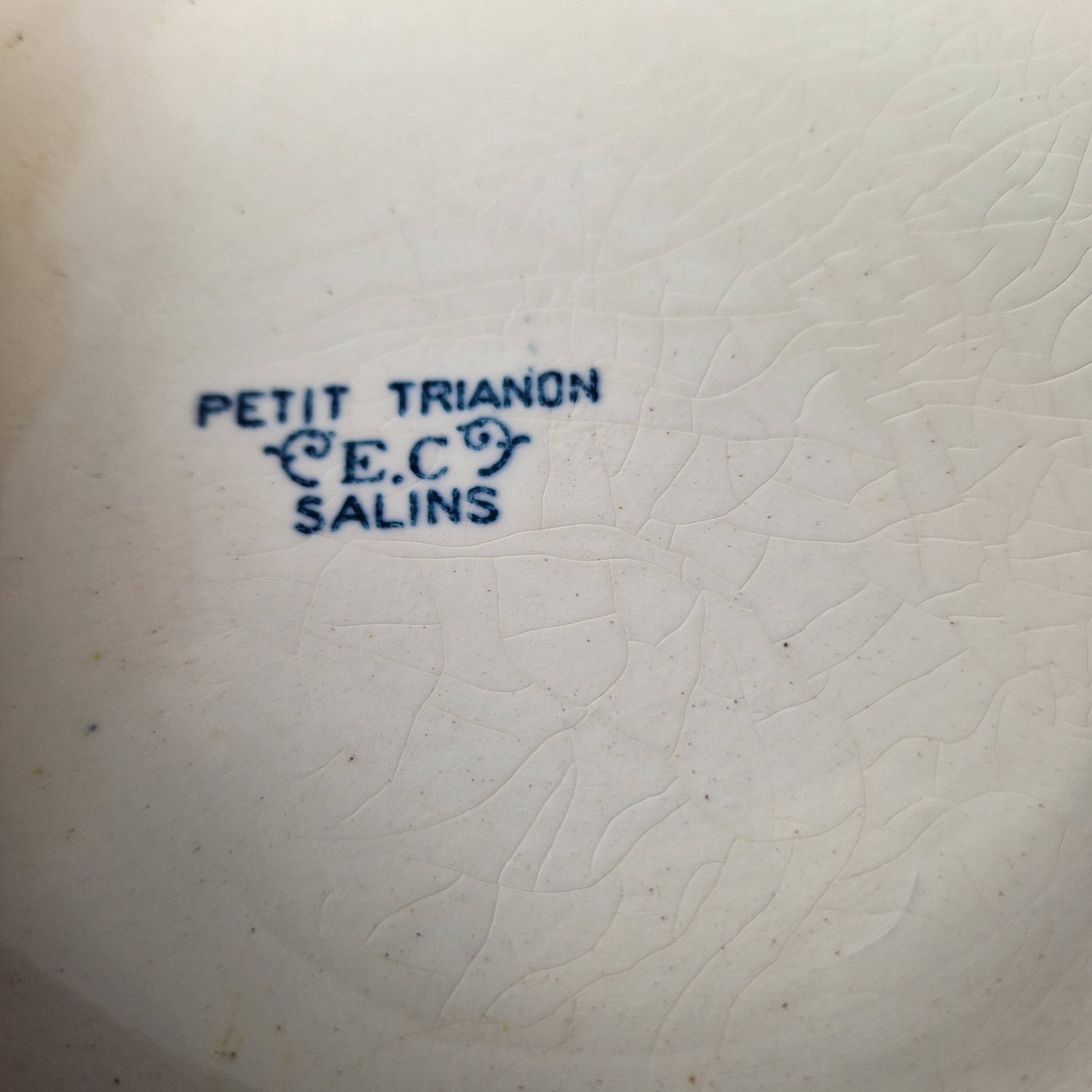 EC Salins Trianon model soup tureen in earthenware