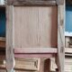Furniture with drawers on solid wood air-gummed desk