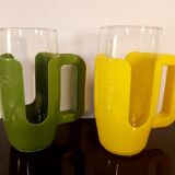 Esso advertising glasses