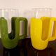 Esso advertising glasses