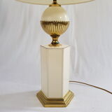 Neo-classical lamp beige and gold