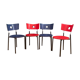 A set of four Kusch + Co chairs, 70s