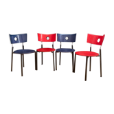 A set of four Kusch + Co chairs, 70s