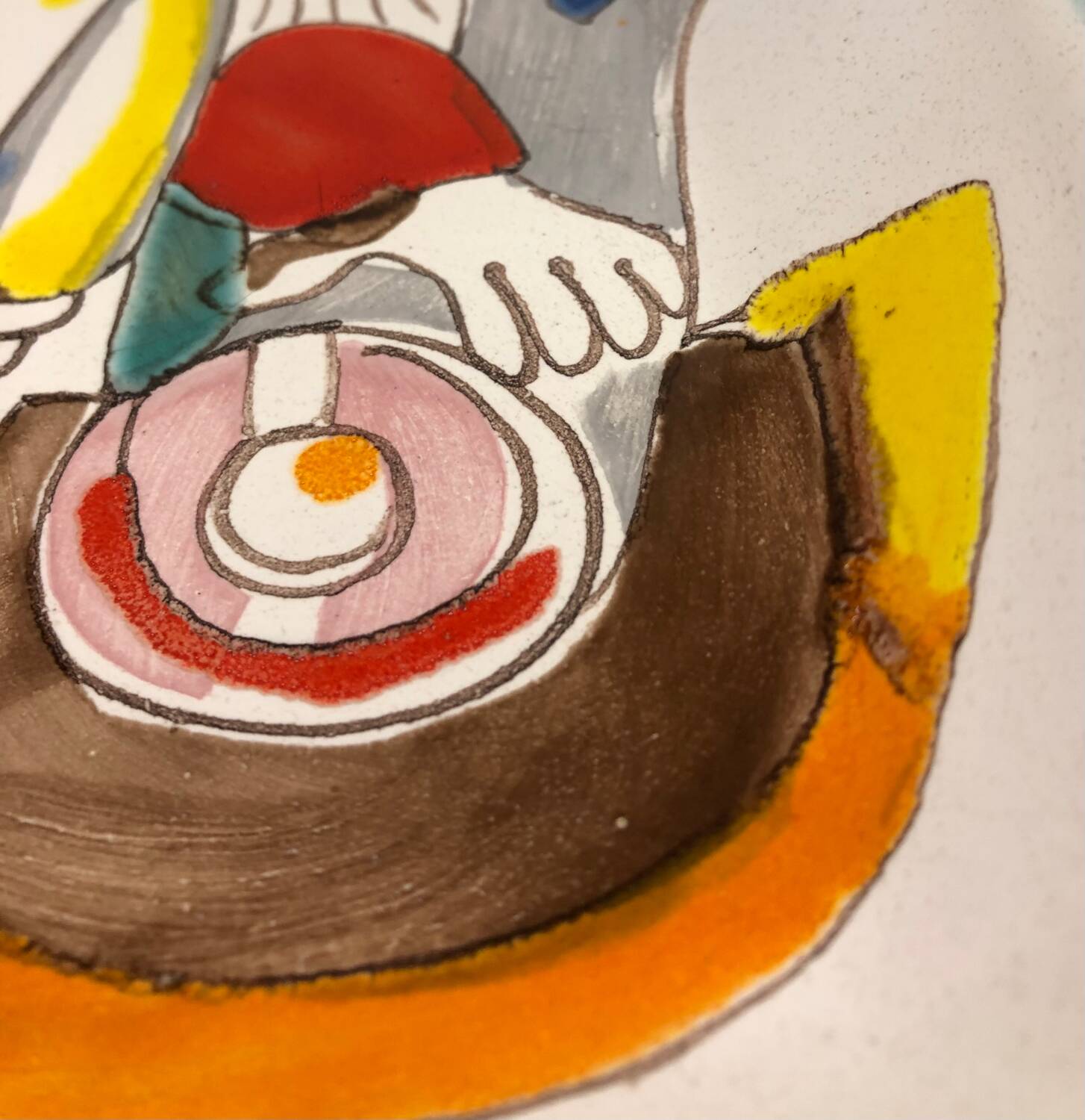 Italian ceramic dish by De Simone