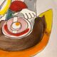 Italian ceramic dish by De Simone